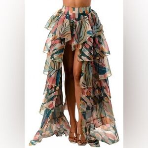 NWT Women's Sassy Maxi Skirt